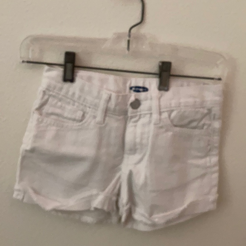 Old navy white jean shorts